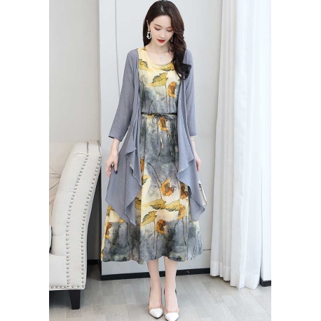 dress wanita korea D6349