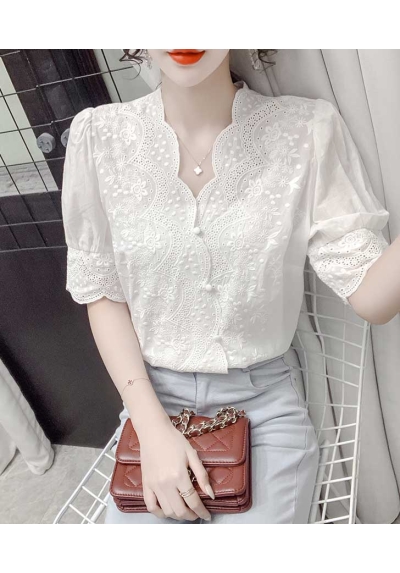 atasan blouse wanita korea T7409