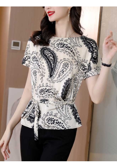 atasan blouse wanita korea T7413