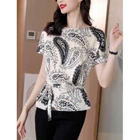 atasan blouse wanita korea T7413