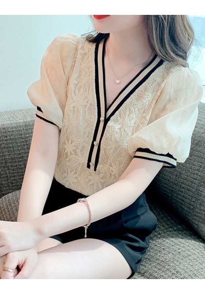 atasan blouse wanita korea T7414