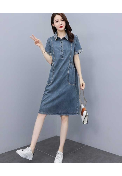 dress denim import D7328