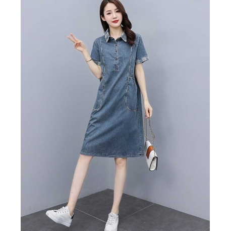 dress denim import D7328