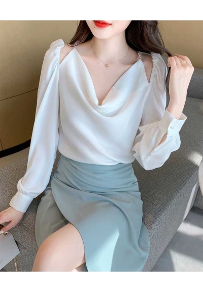 atasan blouse wanita korea T7422