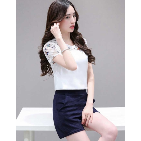 blouse wanita import T2850