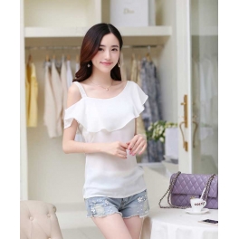 blouse chiffon import T1908