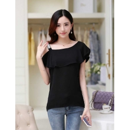 blouse chiffon import T1909