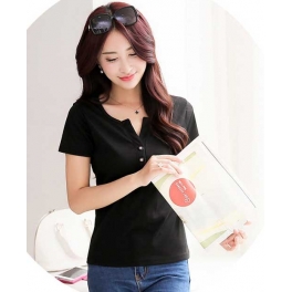 blouse v-neck T1911