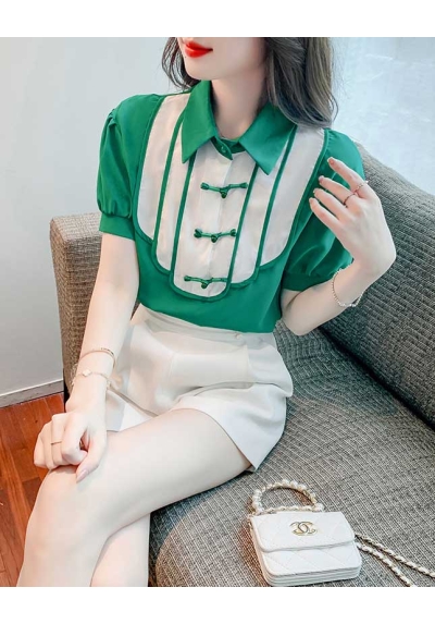 atasan blouse wanita korea T7441