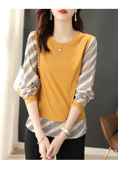 atasan blouse wanita korea T7447