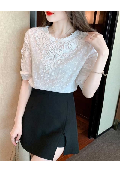 atasan blouse wanita korea T7448