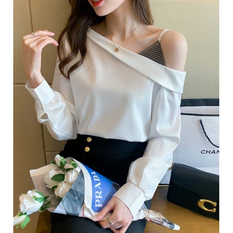 atasan blouse wanita korea T7451