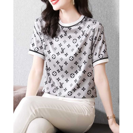 atasan blouse wanita korea T7461