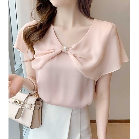 atasan blouse wanita korea T7461