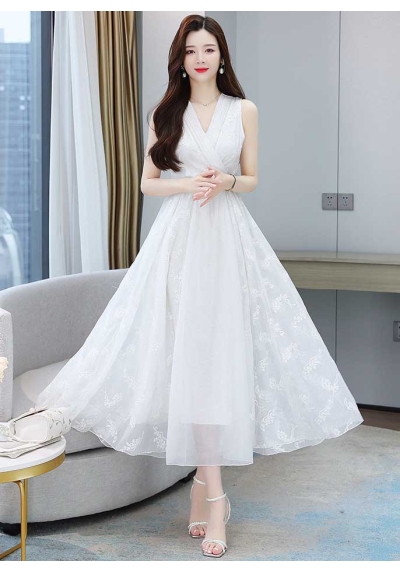 dress wanita korea D7377