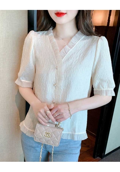 atasan blouse wanita korea T7480