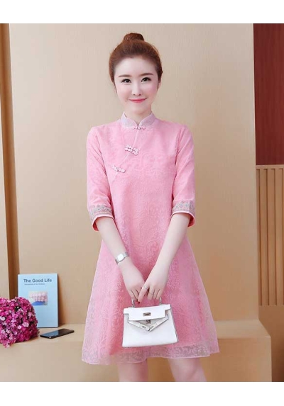 dress cheongsam import D7394