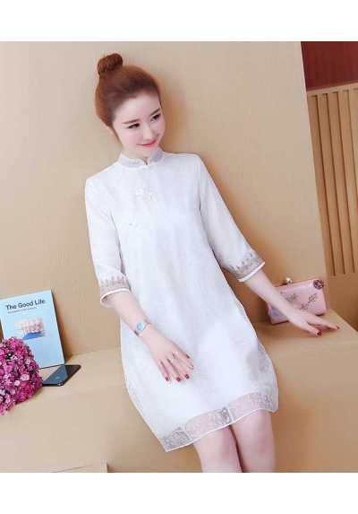 dress cheongsam import D7395