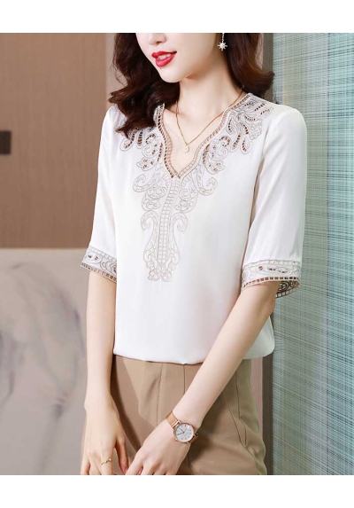 atasan blouse  wanita korea T7488