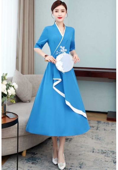 dress cheongsam import D7396