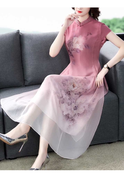 dress cheongsam import D7396