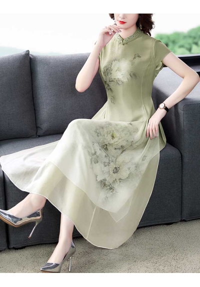 dress cheongsam import D7404