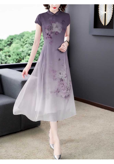 dress cheongsam import D7405