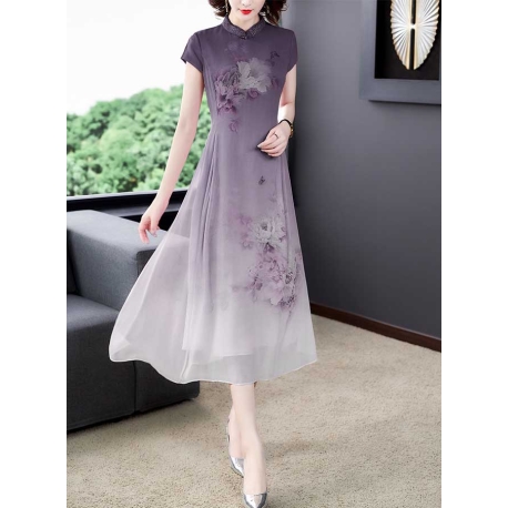 dress cheongsam import D7405