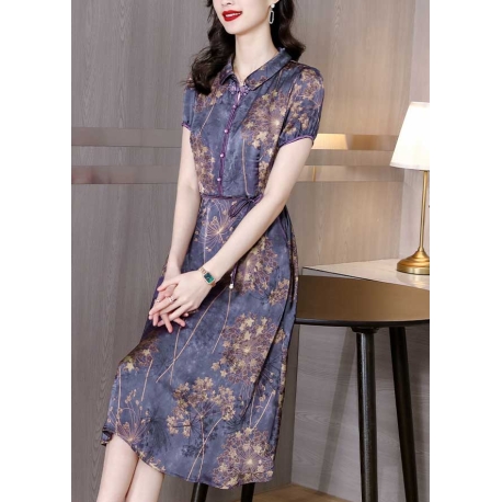 dress wanita korea D7407