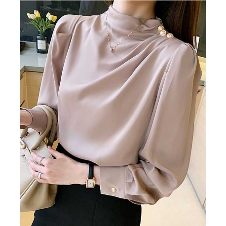 blouse wanita korea T7500