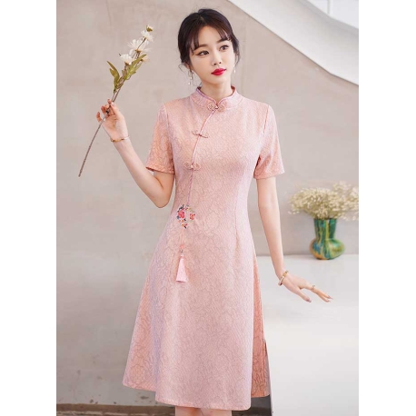 dress cheongsam import D7394