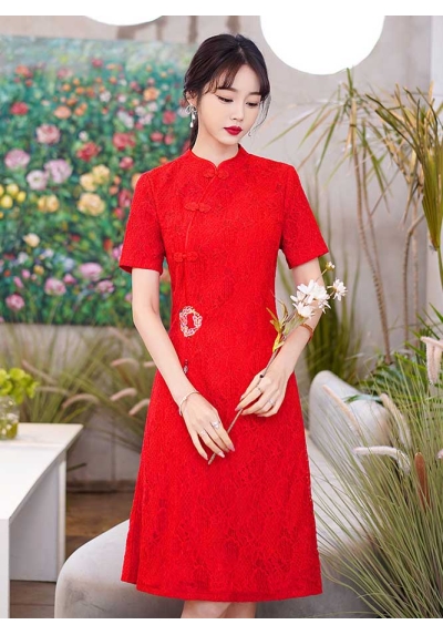 dress cheongsam import D7415