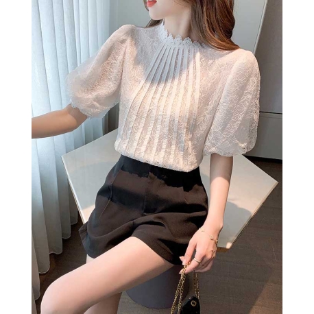 blouse wanita korea T7507