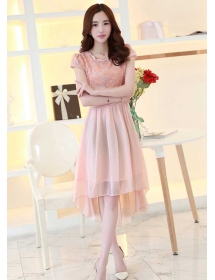 dress pesta korea D1804