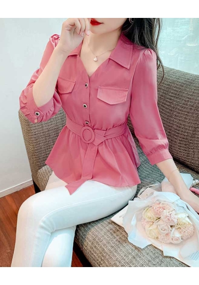 blouse wanita korea T7511