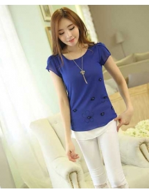 blouse chiffon import T1951