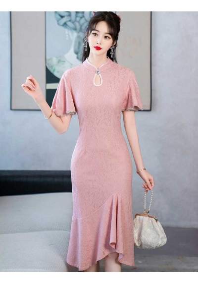 dress cheongsam import D7429