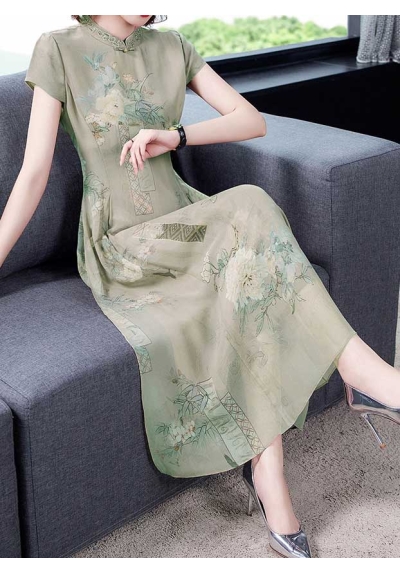 dress cheongsam import D7438