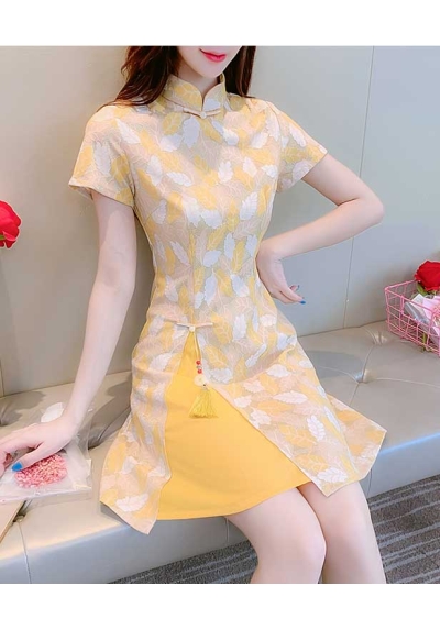 dress cheongsam import D7451