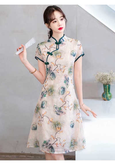 dress cheongsam import D7455