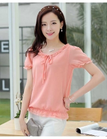 blouse chiffon import T1975