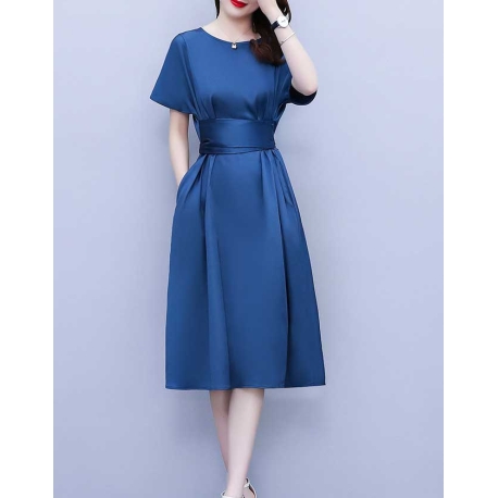 dress wanita korea D7443