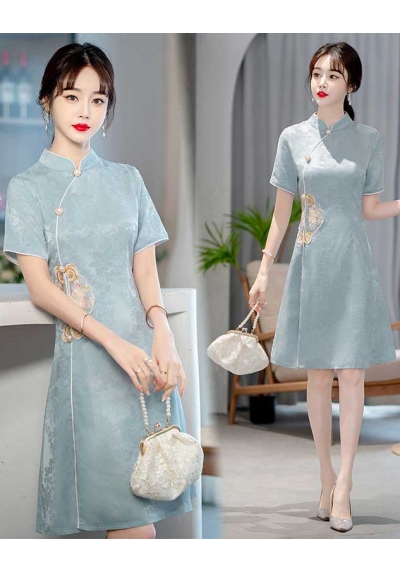 dress cheongsam import D7422