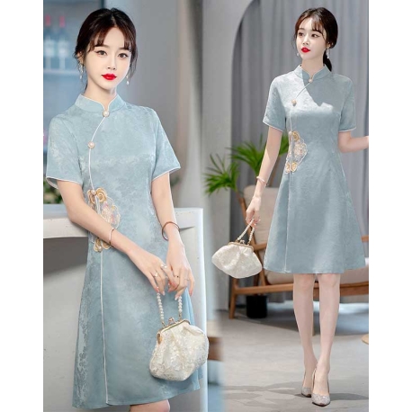 dress cheongsam import D7422