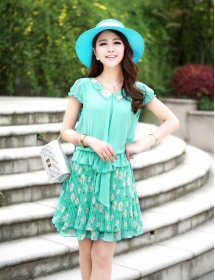 dress wanita import D1837