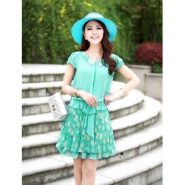 dress wanita import D1837