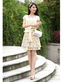 dress wanita import D1839