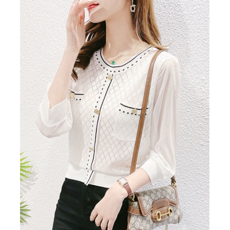 blouse wanita korea T7565