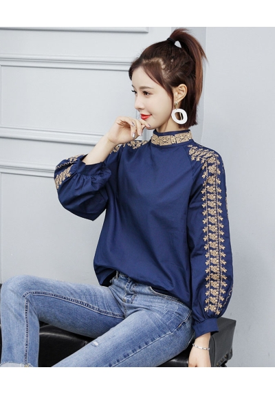 blouse wanita korea T7571