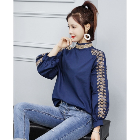 blouse wanita korea T7571